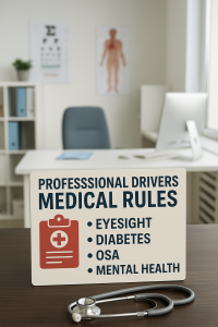 Medical conditions HGV - PCV drivers