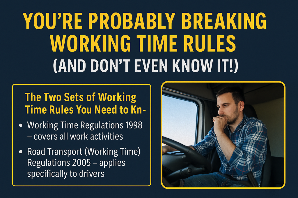 WORKING TIME REGULATIONS DRIVERS