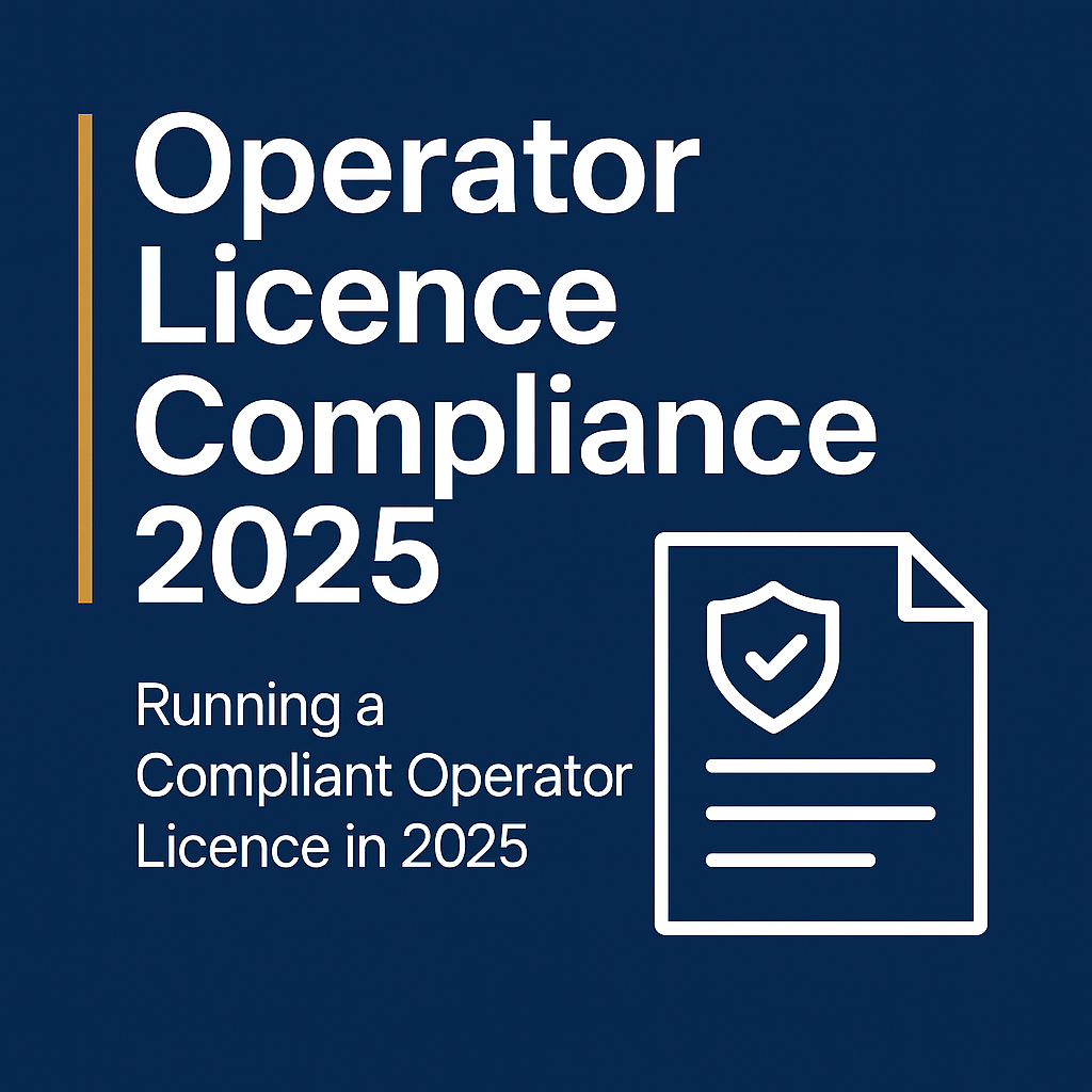 Operator Licence Compliance 2025 – Running a Compliant Operator’s Licence